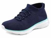 Sneaker LASCANA Gr. 36, blau (marine) Damen Schuhe Sneaker Slipper, Halbschuh,