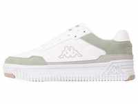Plateausneaker KAPPA Gr. 36, grün (white, lind) Schuhe Sneaker auf erhöhter