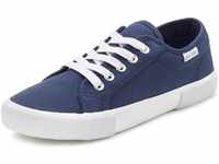 Sneaker LASCANA Gr. 35, blau (marine) Damen Schuhe Canvassneaker Sneaker low