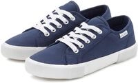 LASCANA Sneaker aus Textil, Schn&uuml;rhalbschuh, Freizeitschuh, Turnschuh
