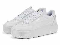Sneaker PUMA "Karmen Rebelle Sneakers Mädchen" Gr. 37.5, weiß (white) Kinder...