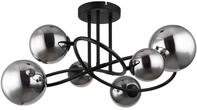GLOBO LIGHTING LED Deckenleuchte "RIHA", schwarz (schwarz matt), 1 Stk., Leuchten,