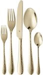 WMF Besteck-Set "Sitello" geschmiedete Messer, farbecht, Wellenschliff,