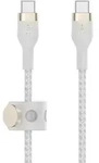 BELKIN USB-Kabel "BoostCharge PRO Flex USB-C/USB-C Kabel bis 60W 3m", wei&szlig;, 300cmcm,