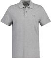 Poloshirt GANT "Poloshirt Regular Shield Pique Polo 1er Pack", Herren, Gr. M, grau,