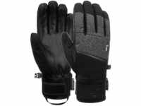 Skihandschuhe REUSCH "Febe R-TEX XT" Gr. 6, schwarz (schwarz, grau) Damen Handschuhe