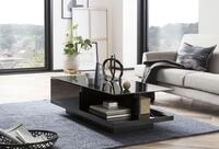 SalesFever Couchtisch "im minimalistischen Stil" Elegante Tischplatte aus robustem