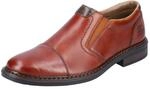 Rieker Slipper Anzugschuh, Business Schuh, Schlupfschuh mit stylischer Quernaht