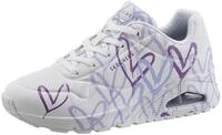 Skechers Wedgesneaker "UNO-SPREAD THE LOVE" Freizeitschuh, Halbschuh, Schn&uuml;rschuh
