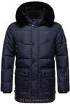 Steppjacke STONE HARBOUR "Mironoo", Herren, Gr. S (48), blau (navy), Oberstoff: 100%