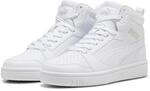 PUMA Sneaker "REBOUND V6 MID JR" kn&ouml;chelhoch, retro-inspiriertes Design, mit