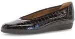Ballerina GABOR "Sportliche Ballerina", Damen, Gr. 37, schwarz, Schuhe Ballerina
