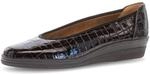 Ballerina GABOR "Sportliche Ballerina", Damen, Gr. 37, schwarz, Schuhe Ballerina
