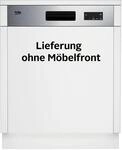 BEKO teilintegrierbarer Geschirrsp&uuml;ler "BDSN15O30X 7688901677" 14 Ma&szlig;gedecke