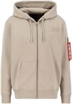 Alpha Industries Kapuzensweatjacke "Back Print Zip Hoody"