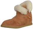 Hausschuh SHEPHERD "Shepherd Hausschuhe Leder", Damen, Gr. 42, cognac, Leder, Schuhe