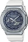 Chronograph CASIO G-SHOCK, wei&szlig; (wei&szlig;, graublau), Armbanduhren, Herren,