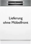 BOSCH teilintegrierbarer Geschirrsp&uuml;ler Serie 2 "SMI2HVS02E" 14 Ma&szlig;gedecke