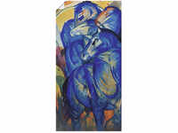 Artland Wandbild "Turm der blauen Pferde. 1913", Haustiere, (1 St.), als