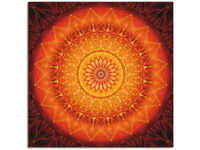 Artland Wandbild "Mandala Energie 1", Muster, (1 St.), als Leinwandbild, Poster,