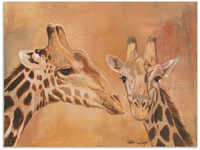 Artland Wandbild "Giraffen", Wildtiere, (1 St.)