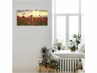 Artland Wandbild "Mohnblumen", Blumen, (1 St.), als Alubild, Outdoorbild,