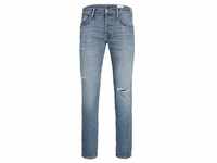 Slim-fit-Jeans JACK & JONES "JJIGLENN JJWARD JJ 322 N" Gr. 32, Länge 32, blau...