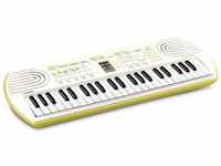 Home Keyboard CASIO "Mini-Keyboard SA-80" Tasteninstrumente gelb Casio