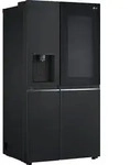 LG Side-by-Side "GSLC41EPPE", E (A-G), silber (schwarz anthrazit), mit Instaview, LG Side-by-Side "GSLC41EPPE", E (A-G), silber (schwarz anthrazit), mit Instaview,