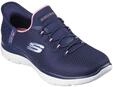 Wanderschuh SKECHERS "Slip-ins", Damen, Gr. 36, blau (marineblau),...