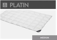SPESSARTTRAUM G&auml;nsedaunenbettdecke "Platin" leicht F&uuml;llung 100% Reine wei&szlig;e