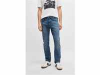 Slim-fit-Jeans BOSS ORANGE "Delaware BC-C" Gr. 32, Länge 32, blau (medium...