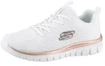 Sneaker SKECHERS "Graceful - Get Connected", Damen, Gr. 36, rosa (wei&szlig;,