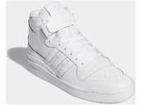 Sneaker ADIDAS ORIGINALS "FORUM MID" Gr. 46, weiß (cloud white, crystal cloud white)