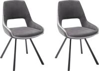 MCA furniture Esszimmerstuhl "Bayonne" (Set) 2 Stk.2er Set, Stuhl 180drehbar,