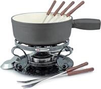 SWISSMAR Fondue "Lugano" Gusseisen, 9-teilig, inkl. 6 Fonduegabeln
