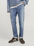 Jack & Jones Regular-fit-Jeans "JJICLARK im Used-Look, Stretchkomfort und niedrige