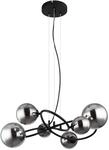 GLOBO LIGHTING H&auml;ngeleuchte "RIHA", schwarz (schwarz matt), 1 Stk., Leuchten,