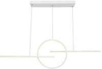 GLOBO LIGHTING H&auml;ngeleuchte "BARRAL", wei&szlig;, H: 150cm, 1 Stk., Leuchten,...