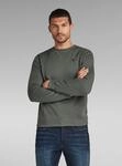 Longpullover G-STAR "Premium Core Sweatshirt Langarm", Herren, Gr. XS, graphite,