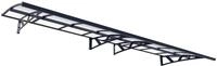 Palram - Canopia Vordach "Amsterdam 4460" BxT: 447x139 cm