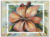 Leinwandbild ARTLAND "Freesien Fantasie I" Bilder Gr. B/H: 60 cm x 45 cm, Blumen