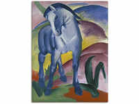 Wandbild ARTLAND "Blaues Pferd I. 1911." Bilder Gr. B/H: 60 cm x 80 cm,...