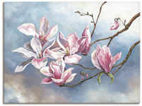 Artland Wandbild "Magnolienzweig", Blumen, (1 St.), als Alubild, Outdoorbild,