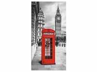 Wandbild ARTLAND "London Telefonzelle" Bilder Gr. B/H: 75 cm x 150 cm,