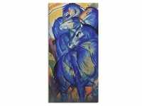 Wandbild ARTLAND "Turm der blauen Pferde. 1913" Bilder Gr. B/H: 75 cm x 150 cm,