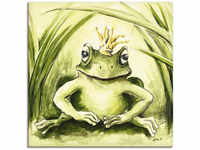 Artland Wandbild "Kleiner Frosch", Geschichten & Märchen, (1 St.), als Alubild,
