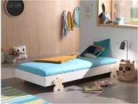Kinderbett VIPACK "Modulo" Betten Gr. 1 Einzel-/Stapelbett, Liegefläche B/L: 90 cm x