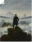 Artland Wandbild "Der Wanderer &uuml;ber dem Nebelmeer. Um 1818" Mann 1 Stk. tlg. als