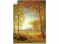 Artland Wandbild "Herbst in Oneida County, New York.", Felder, (1 St.), als